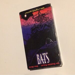 Bats VHS Tape Halloween horror type movie tested and working in great shape